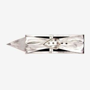 NEW WITH TAG! Iro Myrica Leather belt in Silver!